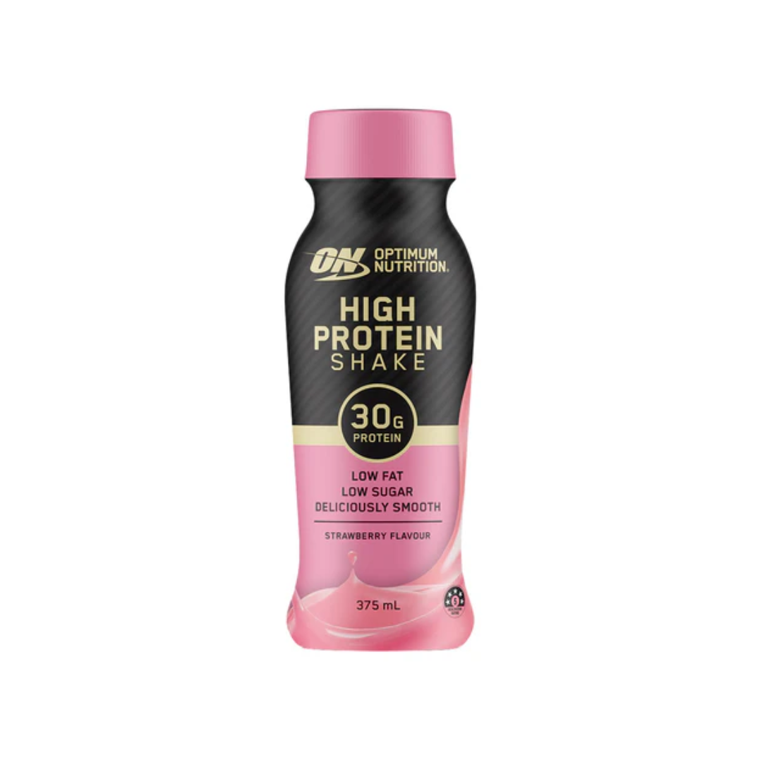 ON High Protein Shake 30g - 375ml Strawberry - 12 Pack
