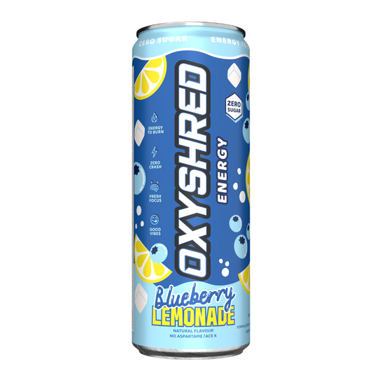 EHP Labs Oxyshred Ultra Energy RTD 355ml Blueberry Lemonade - 12 Pack