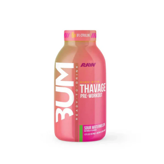 CBUM Thavage Pre Workout RTD 355ml Sour Watermelon - 12 Pack