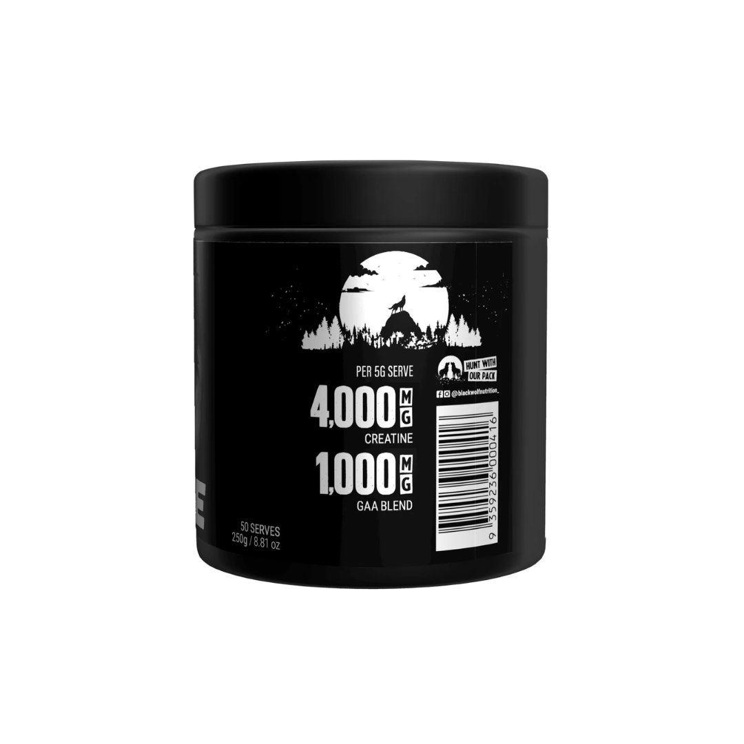 Black Wolf Nutrition Creatine + GAA 250g