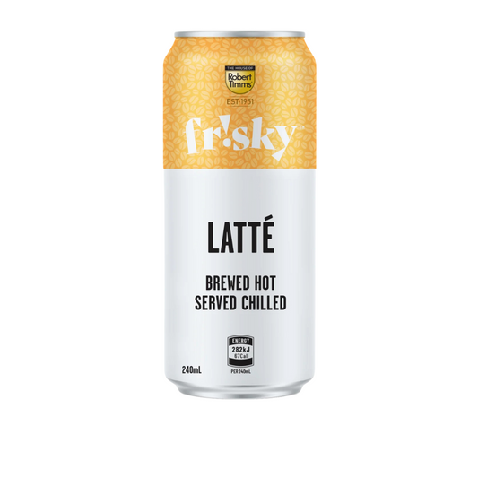 Frisky Iced Coffee Latte RTD 240ml - 12 Pack CLEARANCE