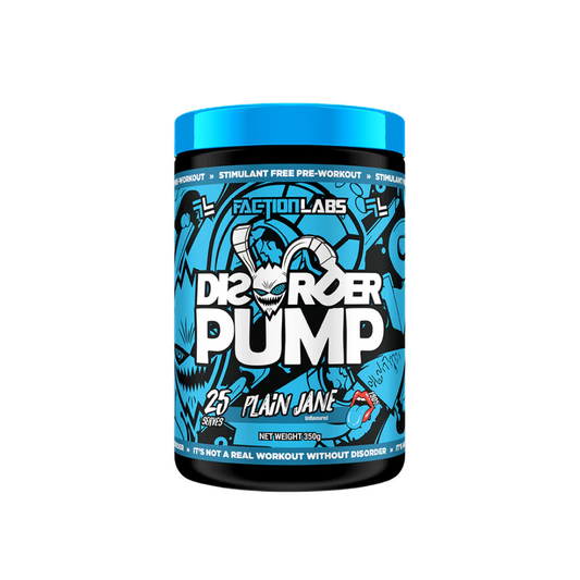 Faction Labs Disorder non-stim PUMP 25srv / 350g Plain Jane (Unflavoured)