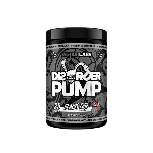Faction Labs Disorder non-stim PUMP 25srv / 350g Black Fire (Grape)