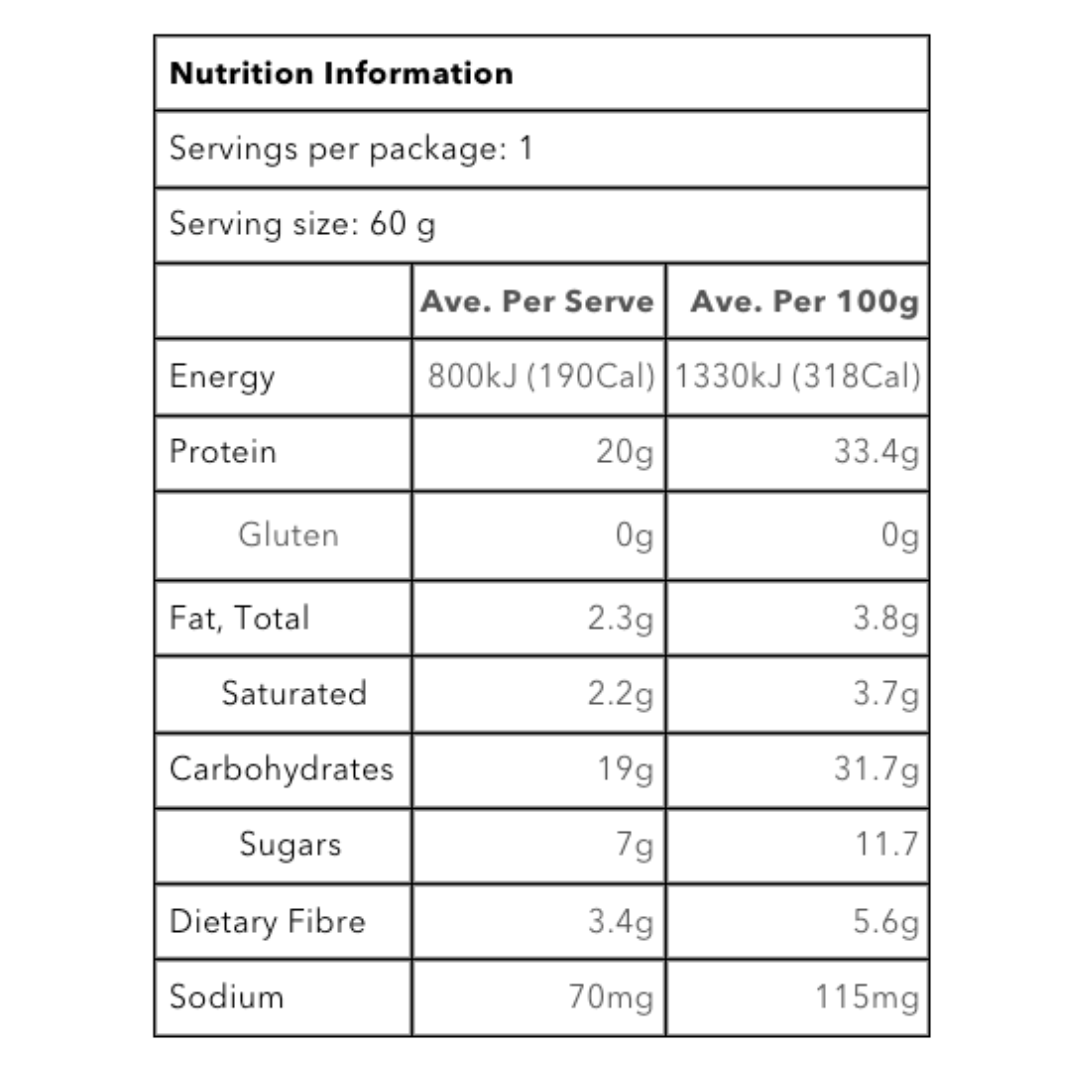 ATP Science Noway Collagen Jelly Bar 60g Raspberry Flavour - 12 Pack