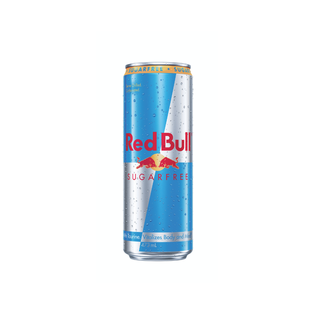 Red Bull Energy Drink Sugar Free 473ml - 12 Pack