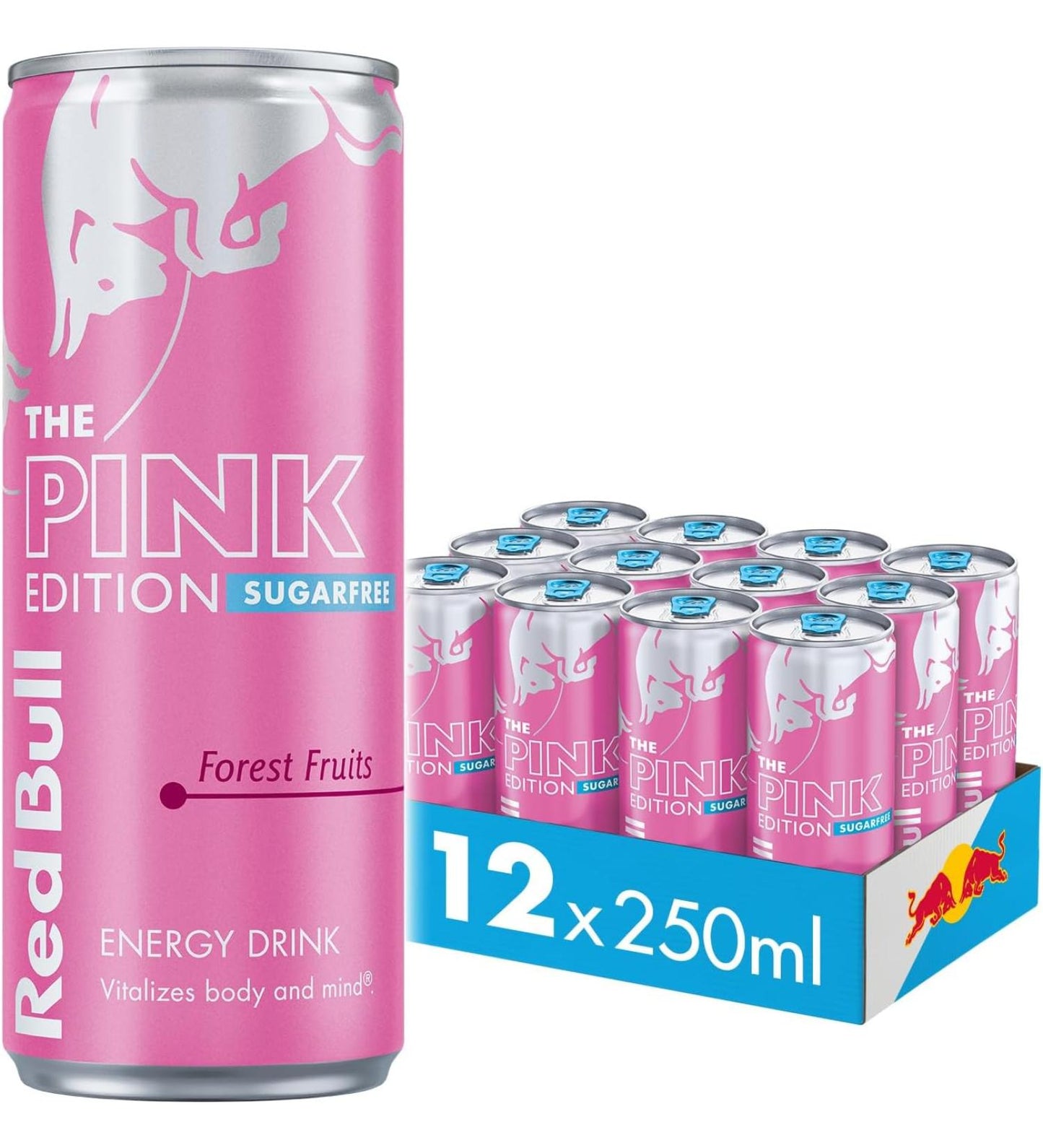 Red Bull Berry Sugar Free Edition 250ml - 12 Pack