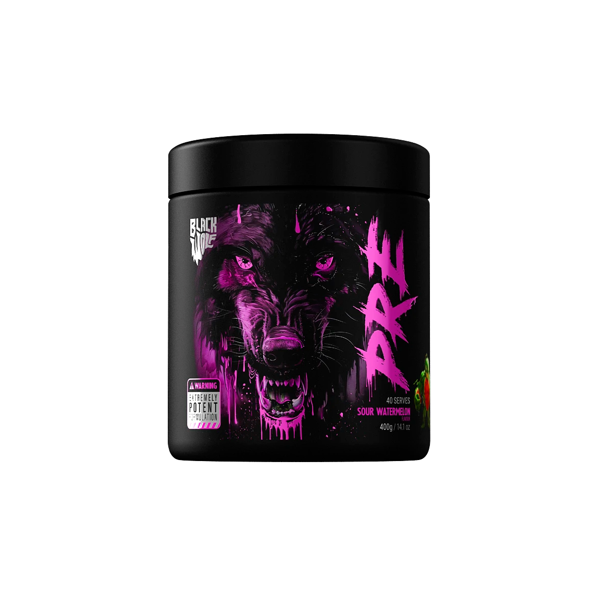 Black Wolf Nutrition Pre-Workout 40 Serve Sour Watermelon