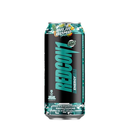 Redcon1 Energy Drink 473ml Baja Bomb - 12 Pack