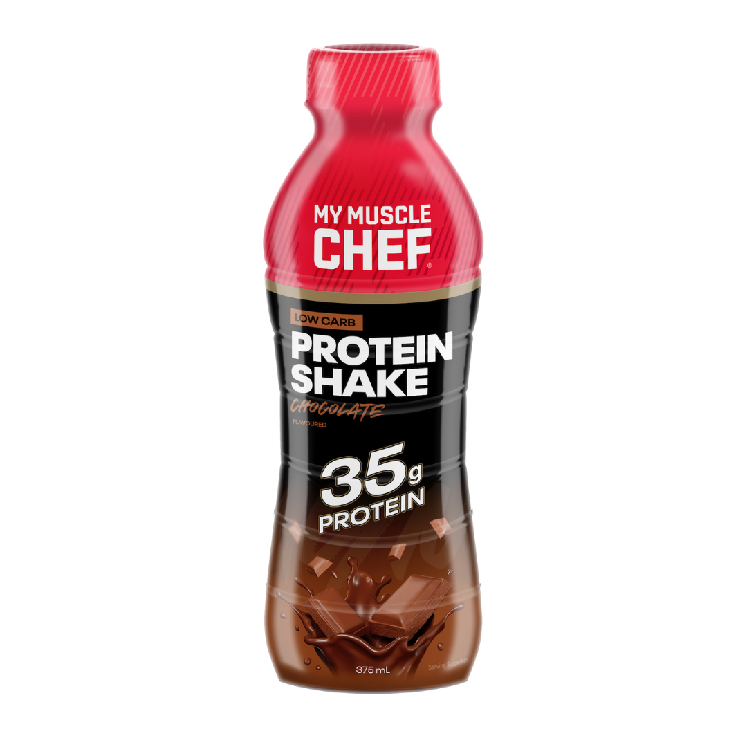 My Muscle Chef 35g Protein Shake RTD 375ml Chocolate - 12 Pack