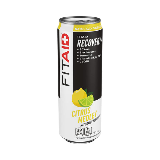 FITAID Athletic Recovery 355ml Citrus Medley - 12 Pack