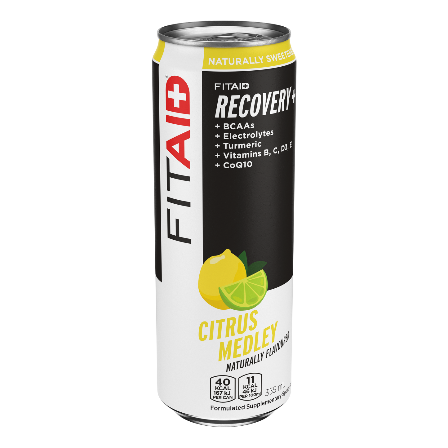 FITAID Athletic Recovery 355ml Citrus Medley - 12 Pack