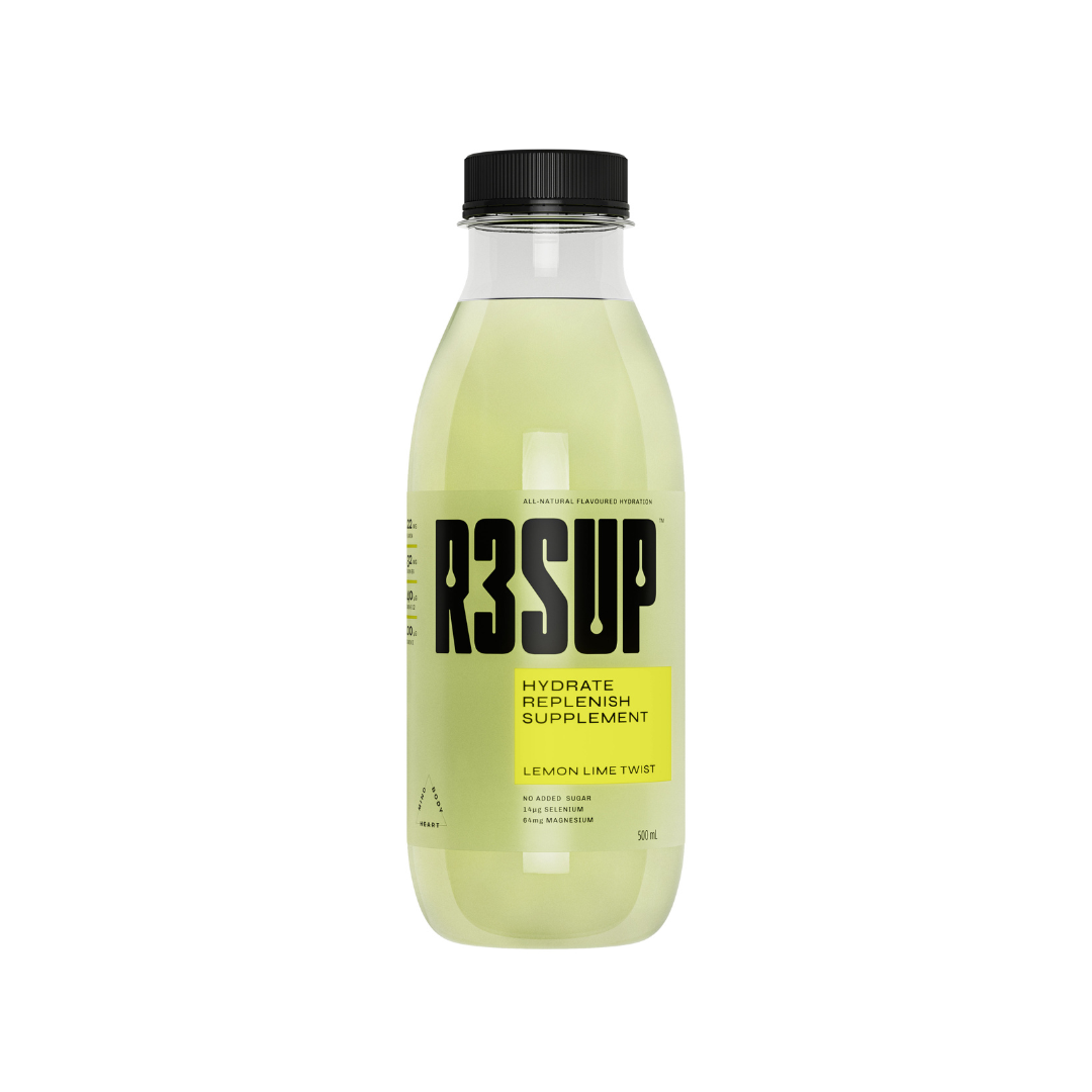 R3SUP Hydration 500ml Lemon Lime Twist - 12 Pack