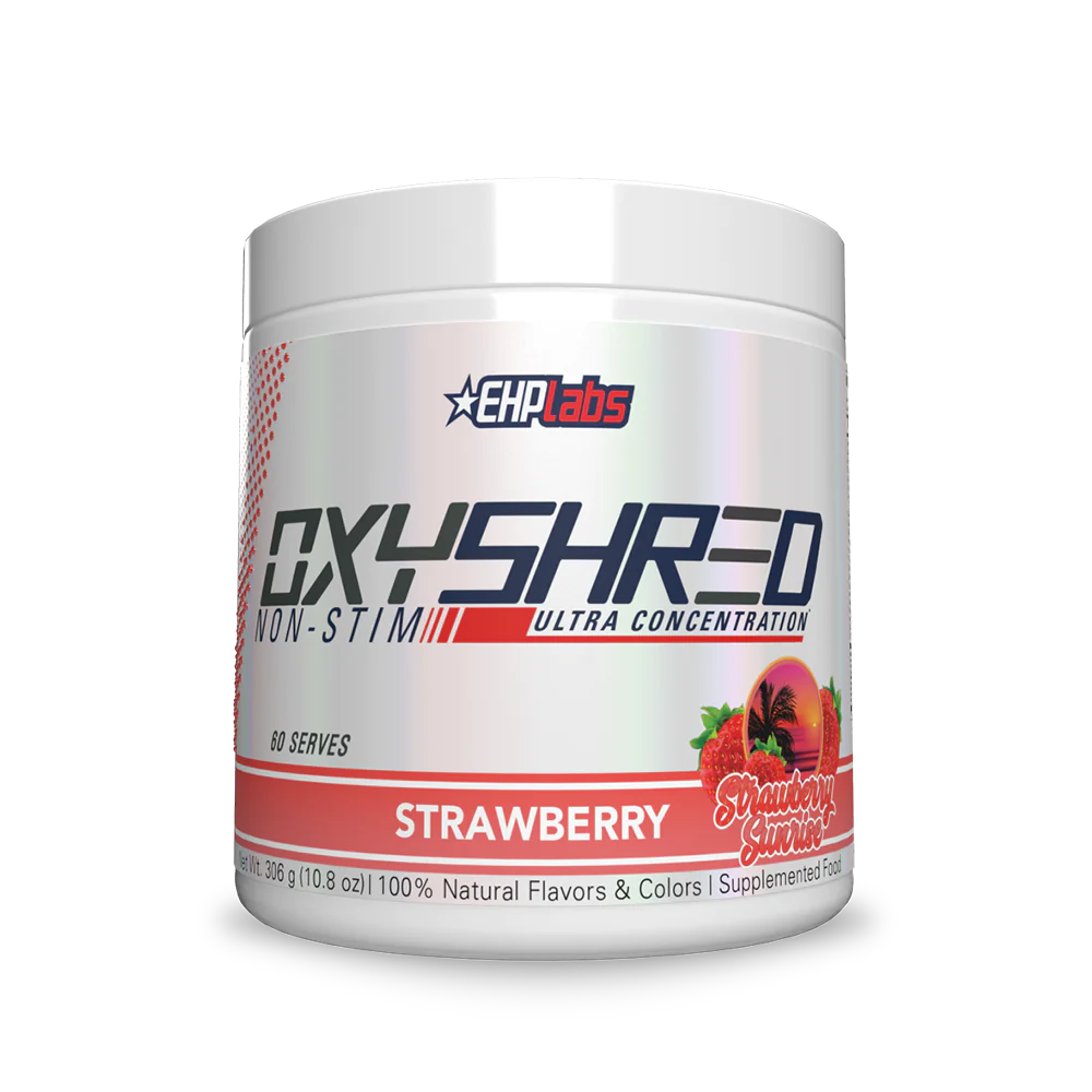EHP Labs Oxyshred Non-Stim Ultra Concentration 60 serve Strawberry Sunrise