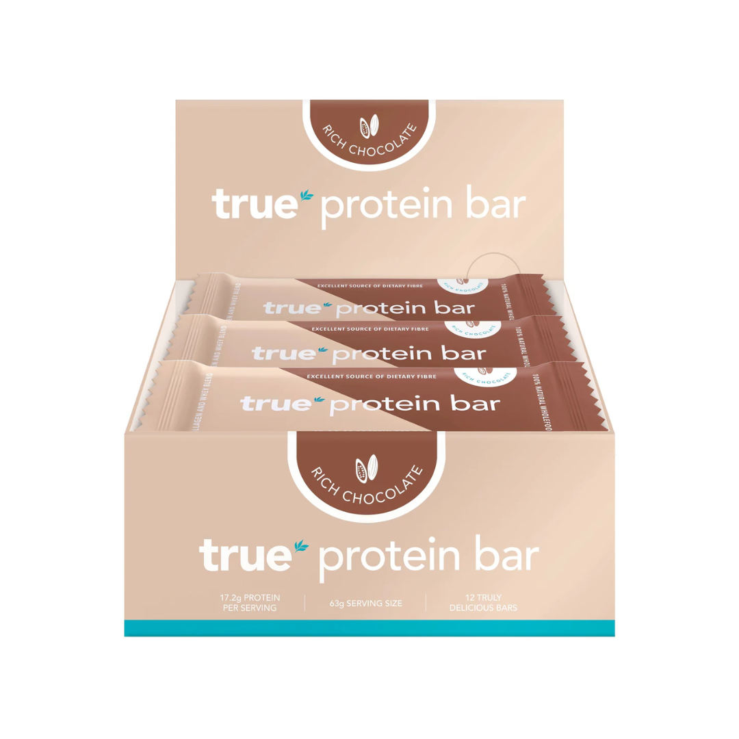 True Protein 63g Rich Choc Protein Bar - 12 pack