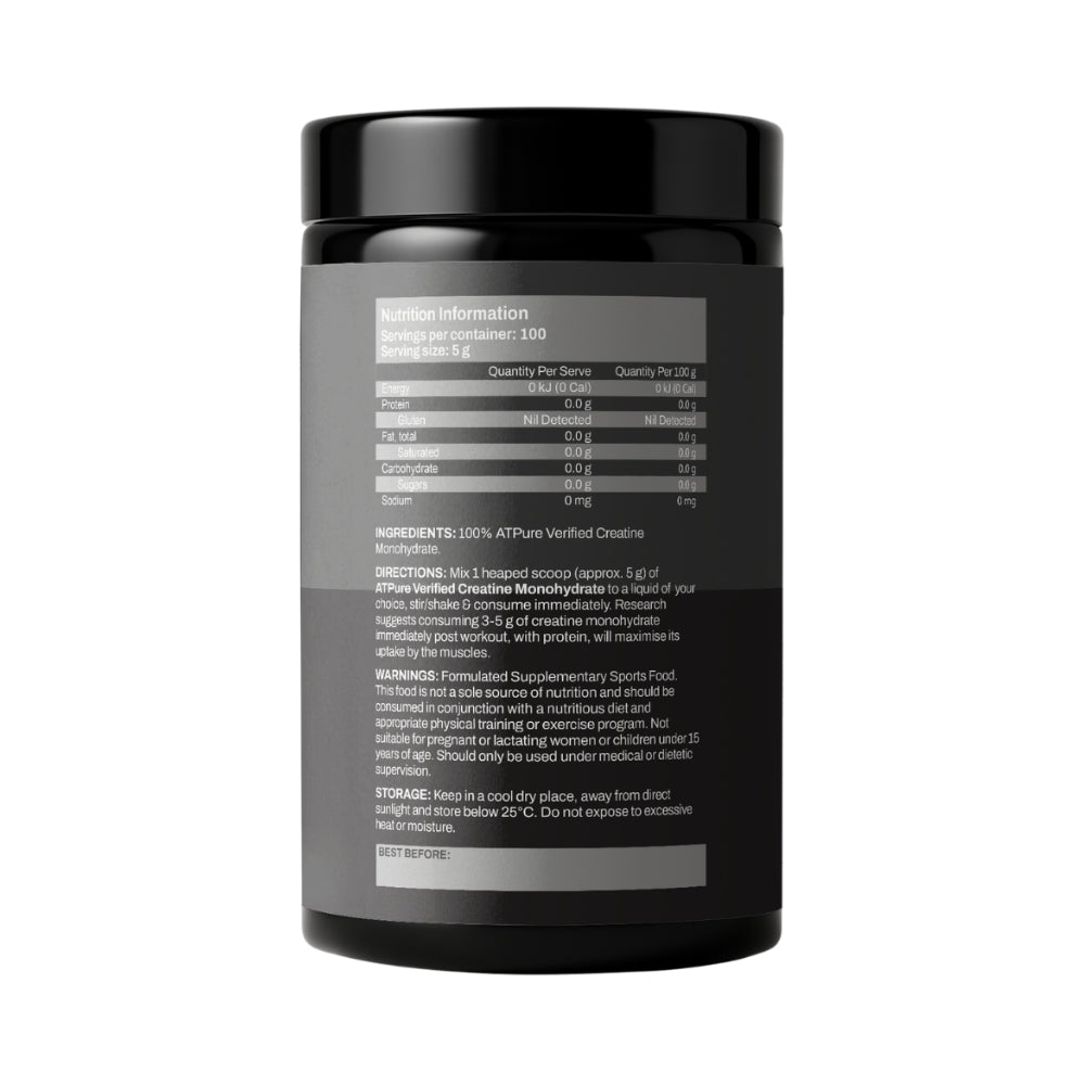 ATP Science ATPure Creatine Monohydrate 100 serves