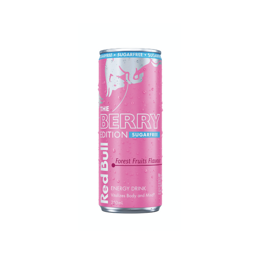 Red Bull Berry Sugar Free Edition 250ml - 12 Pack