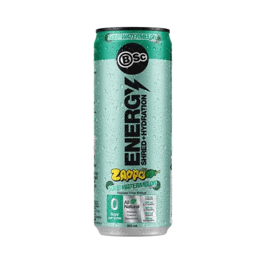 BSc Energy Shred Hydration 355ml Zappo Sour Watermelon 12 pack