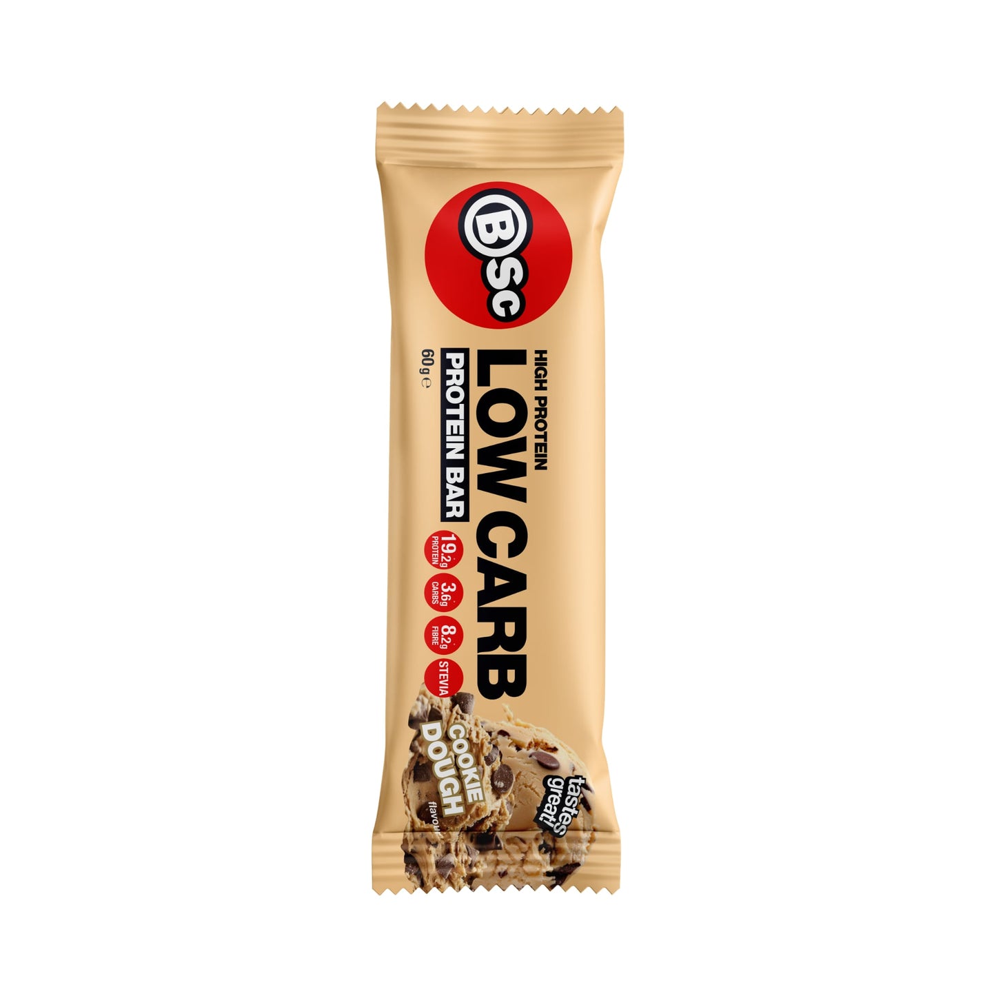 BSc High Protein Low Carb Bar 60g Cookie Dough - 12 Pack