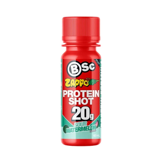 BSc 20g protein shot 60ml Zappo sour watermelon - 12 pack