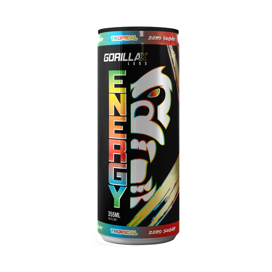 Gorilla X Labs ENERGY RTD 355ml Tropical - 12 Pack