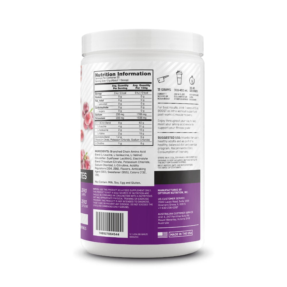 ON BCAA Boost 30 Serve Grape Burst