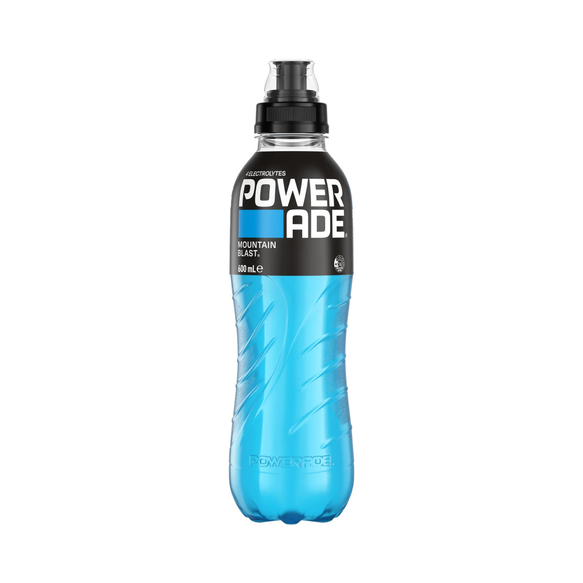 Powerade 600ml Flo Mountain Blast - 12 Pack