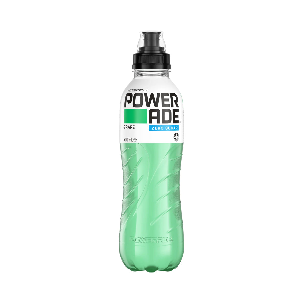 Powerade Zero 600ml Flo Grape - 12 Pack