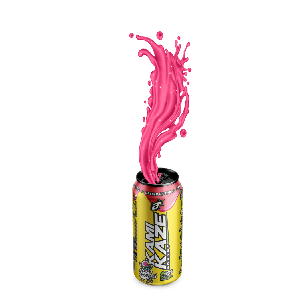Kamikaze Energy RTD 500ml Slushy Madness - 12 Pack