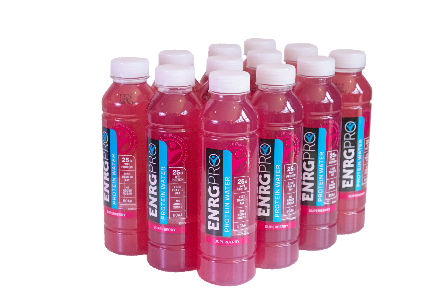 ENRG PRO Protein Water 500ml Superberry - 12 Pack