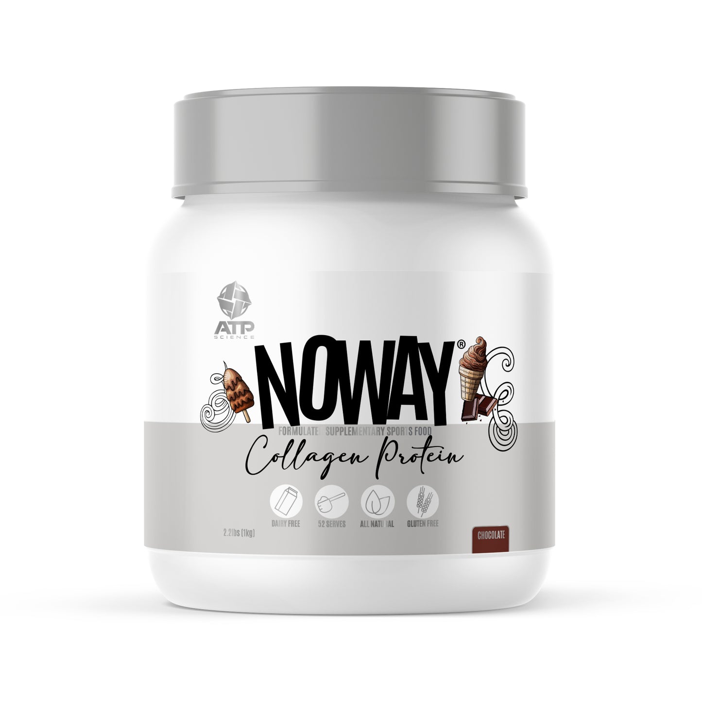 ATP Science NoWay Protein 1Kg - Chocolate CLEARANCE
