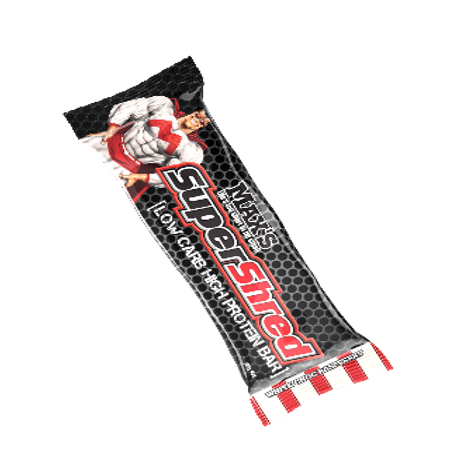 MAX'S Supershred Bar - White Choc Raspberry - 60g - 12 Pack