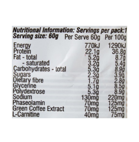 MAX'S Supershred Bar - White Choc Raspberry - 60g - 12 Pack