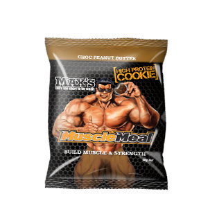 MAX'S Muscle Meal Cookie - 90g - Choc Peanut Butter - 12 Pack