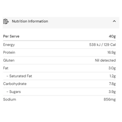 CHIEF Smokey BBQ Protein Bar 40g - 12 Pack