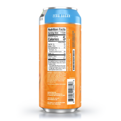 RYSE Fuel Energy Drink 473ml Sunny D Tangy Original - 12 pack