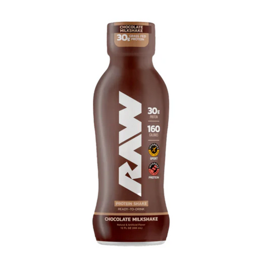 RAW Isolate Protein RTD 355ml Chocolate Milkshake - 12 Pack