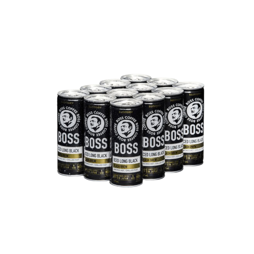 BOSS Coffee Iced Long Black 237ml