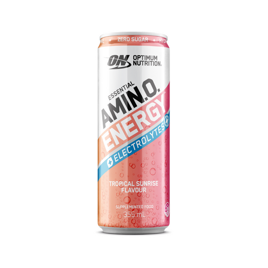 ON Amino Energy Sparkling 355ml Tropical Sunrise - 12 Pack