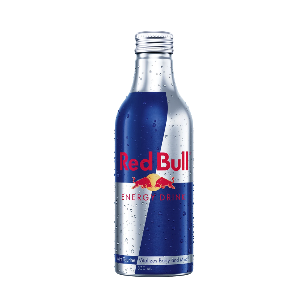 Red Bull Energy Drink 330ml Aluminium Bottle - 24 Pack