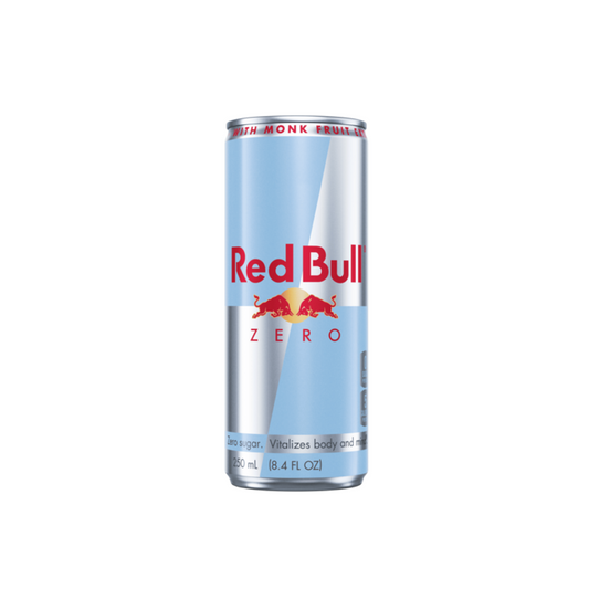 NEW Red Bull ZERO Energy Drink 250ml - 24 Pack