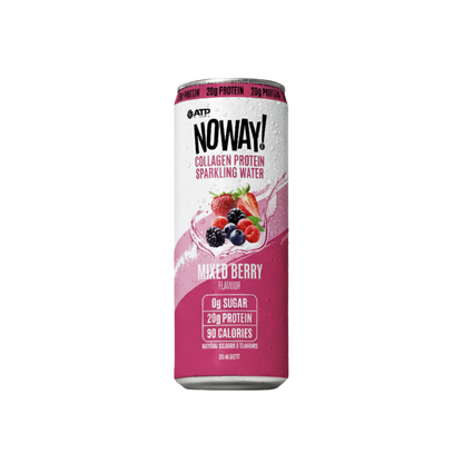 ATP Science Noway Collagen 355ml Sparkling Protein Water Mixed Berry - 12 pack