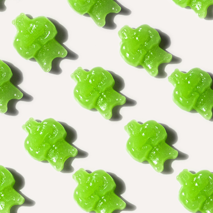 BUFF BEARS Creatine Gummies 80g Crisp Apple - 8 pack