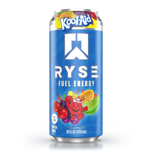 RYSE Fuel Energy Drink 473ml Kool-Aid Tropical Punch - 12 pack