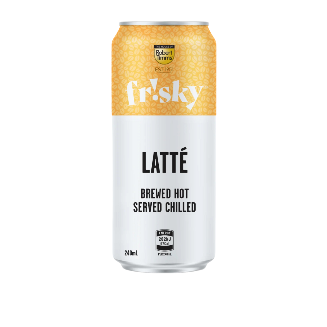 Frisky Iced Coffee Latte RTD 240ml - 12 Pack