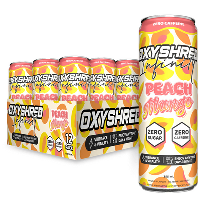 EHP Labs Oxyshred Infinity RTD 355ml Peach Mango - 12 Pack