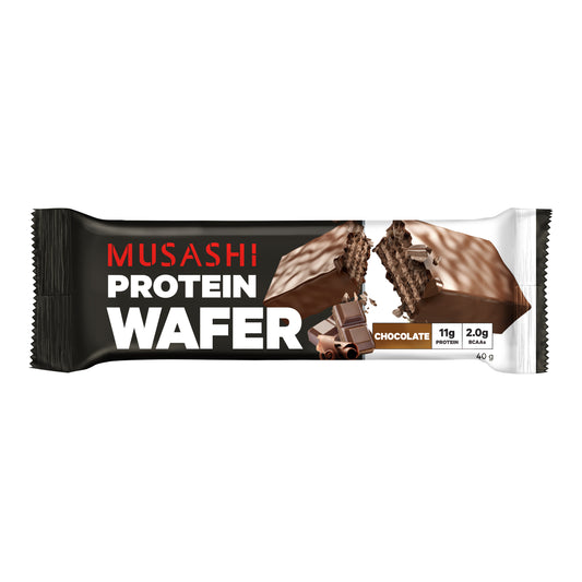 Musashi Wafer Bar - 40g - Choc - 12 Pack