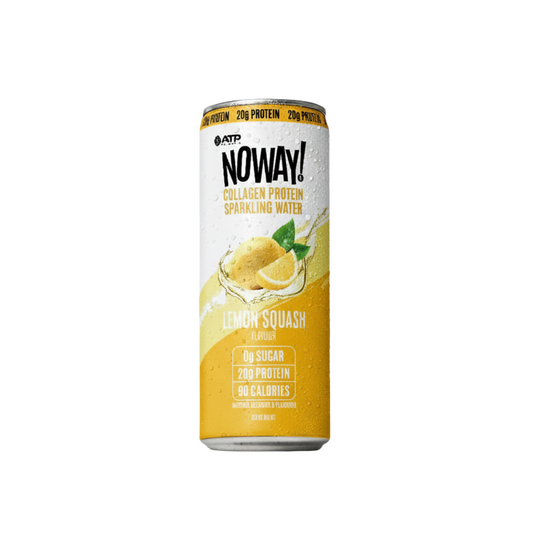ATP Science Noway Collagen 355ml Sparkling Protein Water Lemon Squash - 12 pack