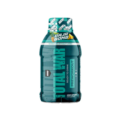 TOTAL WAR Pre Workout RTD 355ml Baja Bomb - 12 Pack