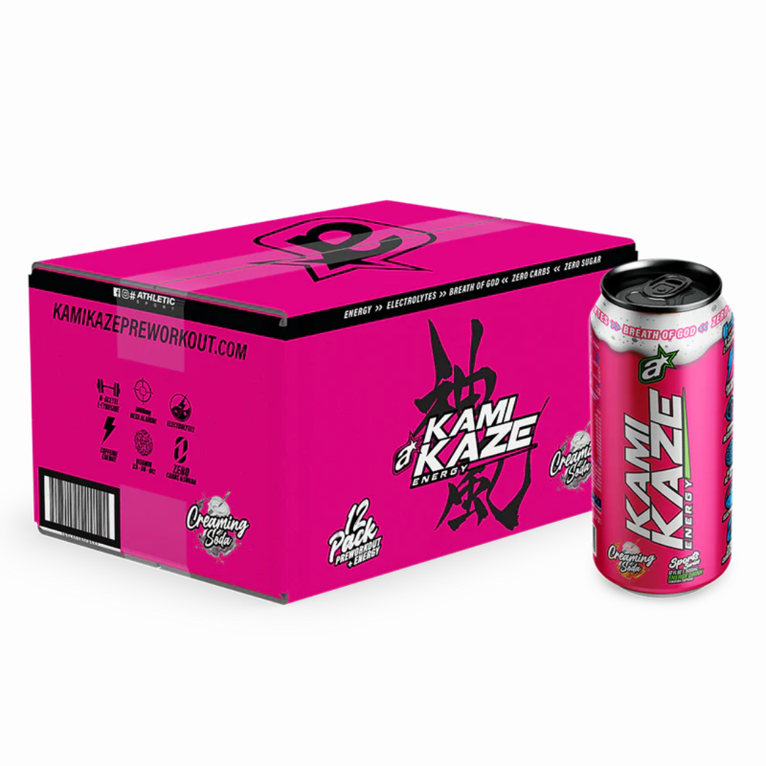 Kamikaze Energy RTD 500ml Creaming Soda - 12 Pack