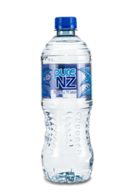 Pure NZ Spring Water 600ml - Still - 24 Pack